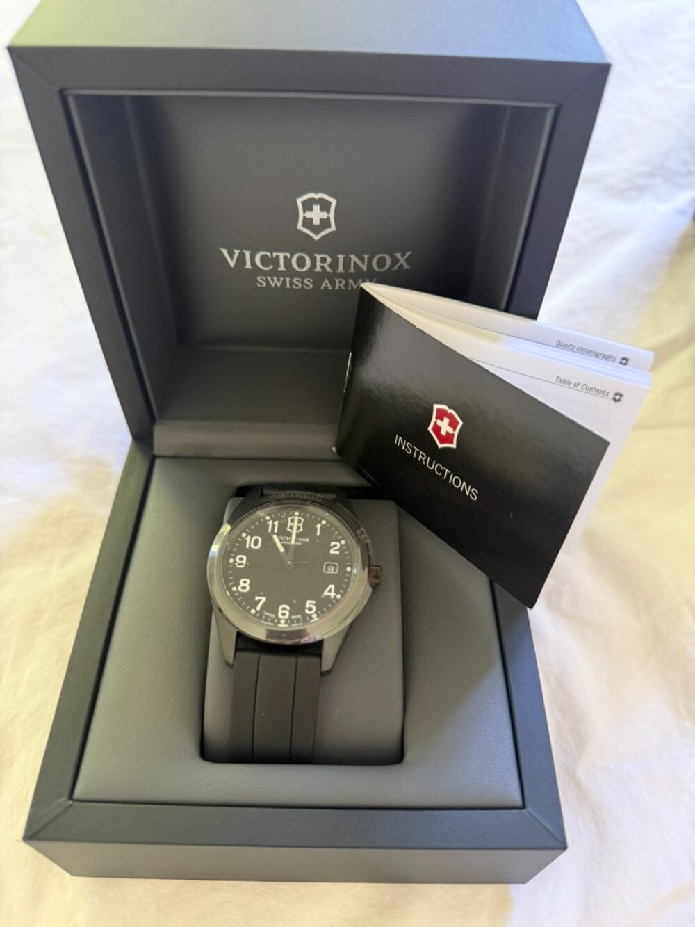 Victorinox Swiss Army Watch in Black